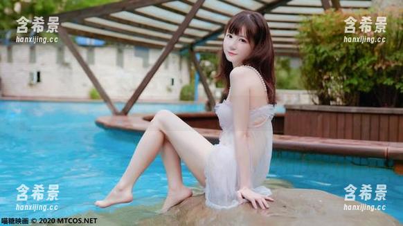 喵糖映画：短发少女的私拍之旅，装咕咕变成女神！
