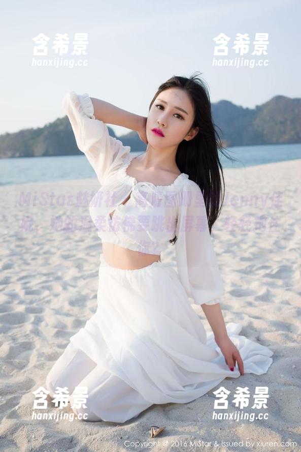 MiStar魅妍社 - 高清图册里的Jenny佳妮，她的温柔彷佛要跳出屏幕，轻轻抱住你？