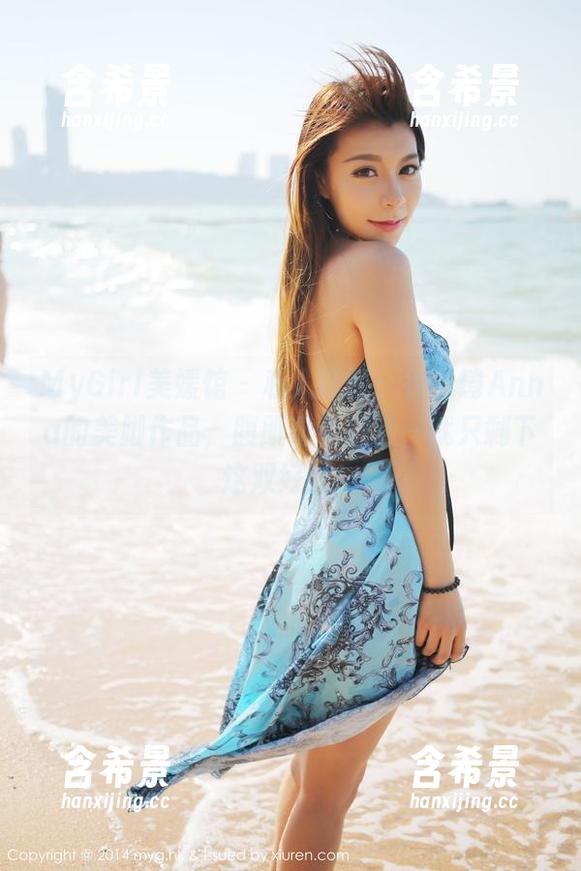 MyGirl美媛馆 - 私人订制：徐子琦Anna的美脚作品，腹肌毫无剧情～就只剩下这双好脚！