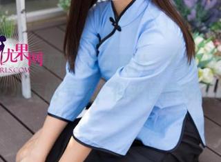 UGirls尤果网 – 这组照片，牛仔裤的质感和艾小青的气质，似乎慢慢交融了？