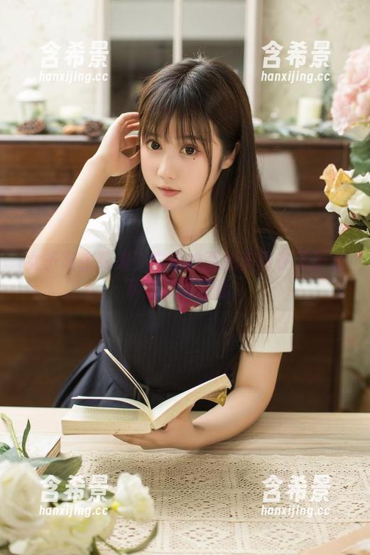 女子高生归来！喵糖映画的美图在无圣光下依然超吸睛。