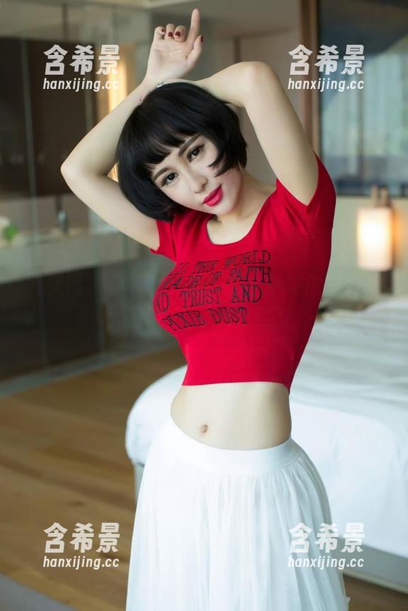 尤果网 - 短裤俏皮风，萌神妹妹原图也有大段段子，一起乐吧！