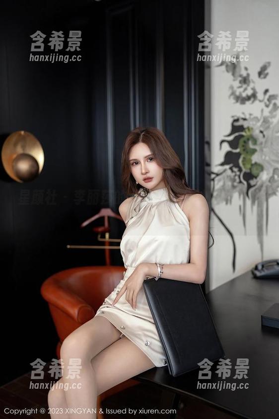 星颜社 - 李丽莎的私拍：办公沙发的奇妙旅程