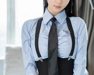 秀人网 – 蓝夏Akasha办公其实全靠这几张图片，作品和灵感并存随便洗脑。