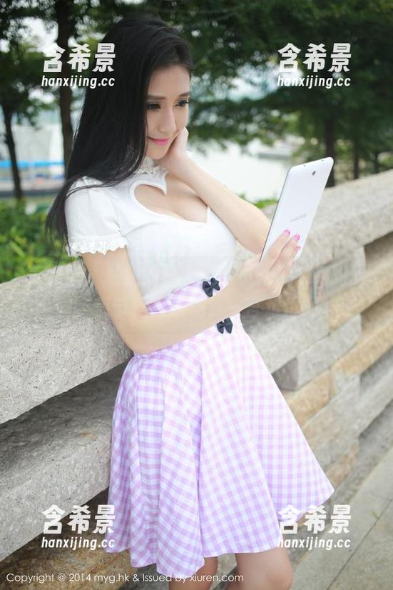 美媛馆 - 私拍的一天：赵小米Kitty的原图，情节槽点满满，一言难尽啊。