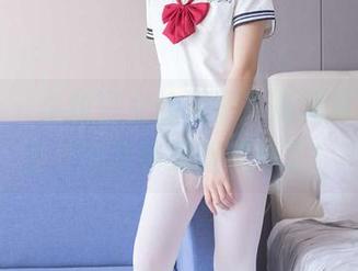 袜啵啵 – 小甜豆女仆造型：高清写真集，看着她我也想吃点心了！