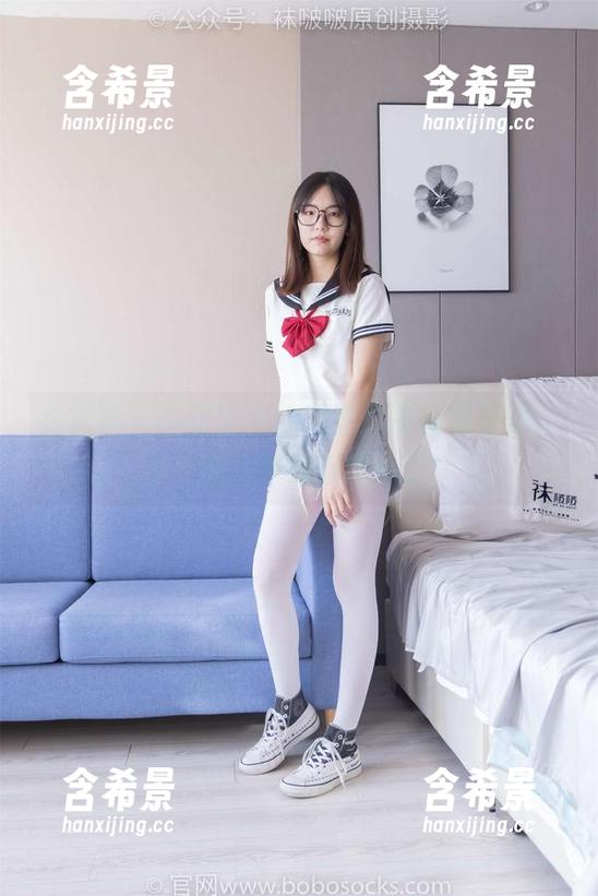 袜啵啵 - 小甜豆女仆造型：高清写真集，看着她我也想吃点心了！