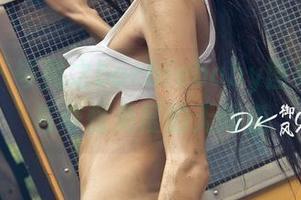 青豆客 – 岑苑之barbiebaby图集：长腿与奇怪角度的无间道