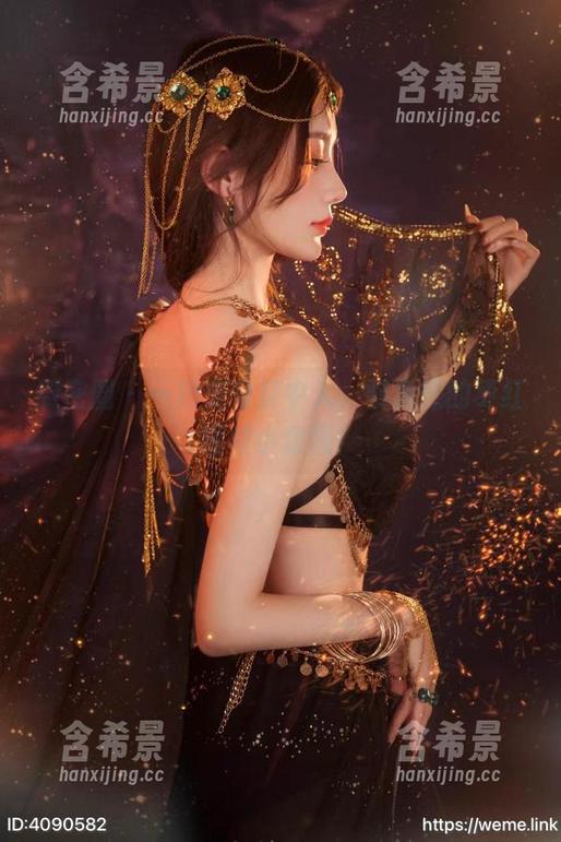 微密圈 - 一秒变身梦中人，黎允熙的枣红睡裙小套图！